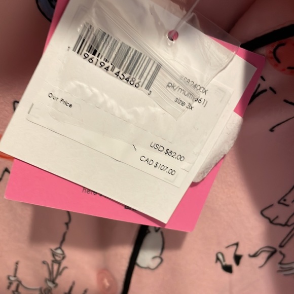 Kate Spade Pajama Set Size 3X, NWT - Picture 6 of 12